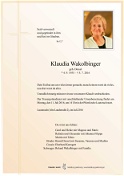 Klaudia Wakolbinger
